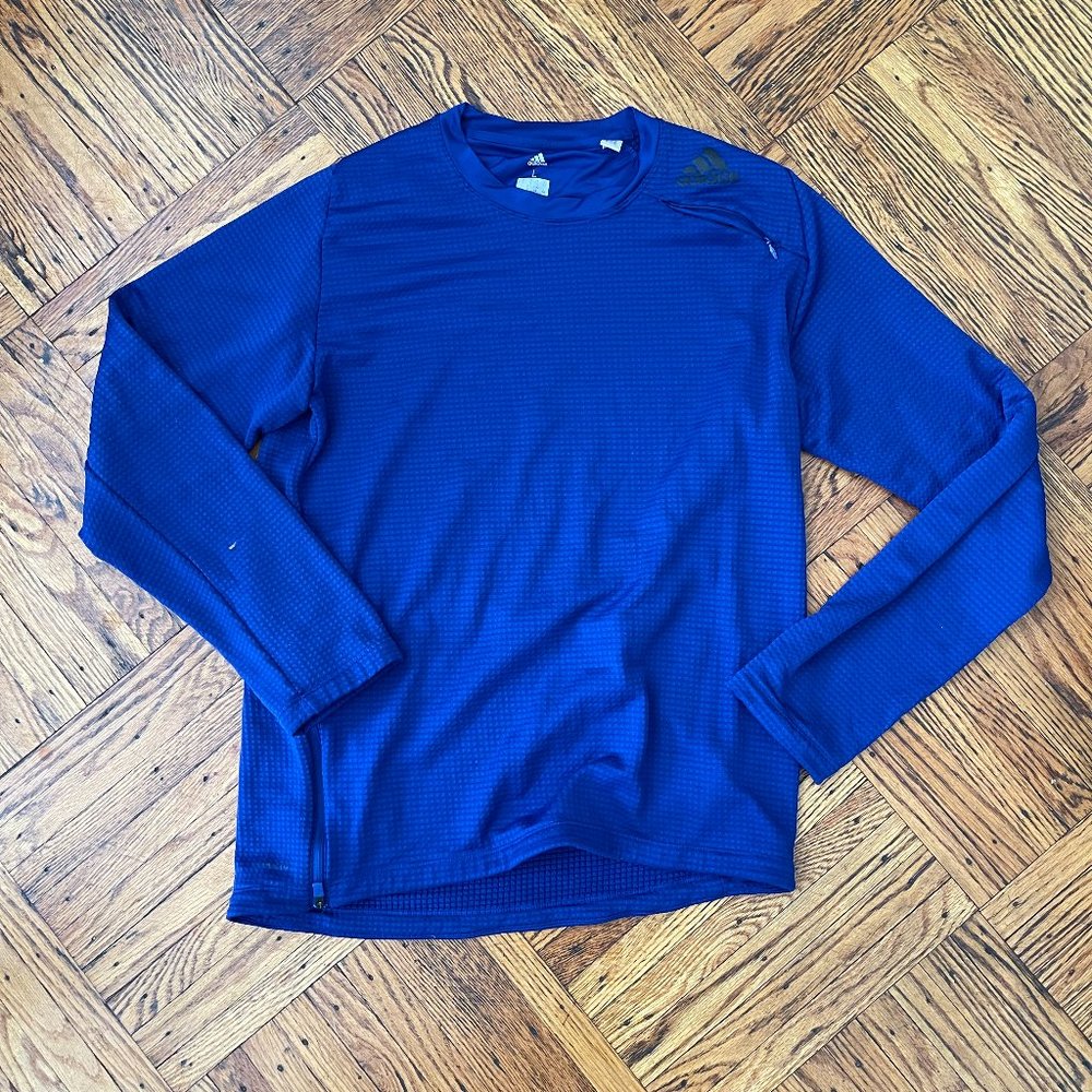 adidas long sleeve winter running shirt